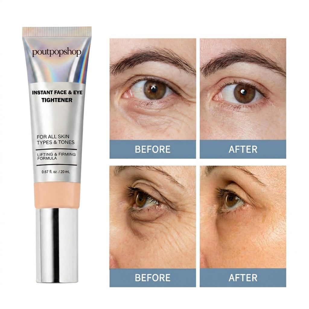 poutpopshop™ Instant Face Temporary Tightener – Instant visible results in 60 seconds