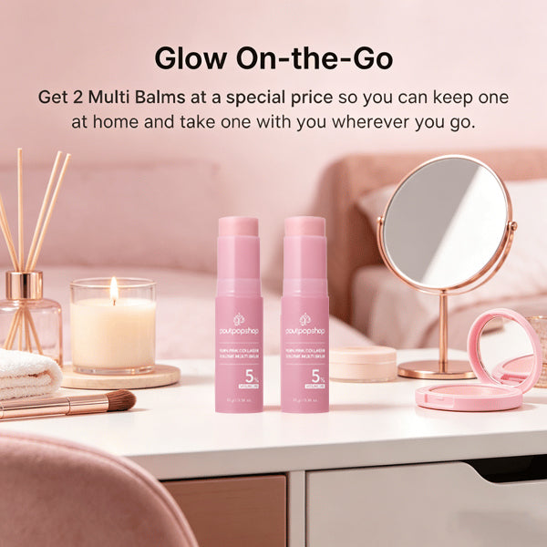 POUTPOPSHOP™PDRN Pink Collagen Volume Multi Balm
