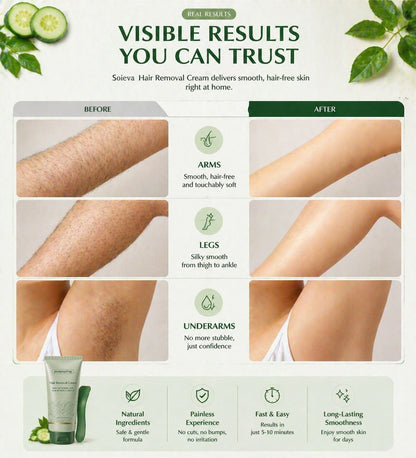 poutpopshop™ Hair Removal Cream for All Women & Men
