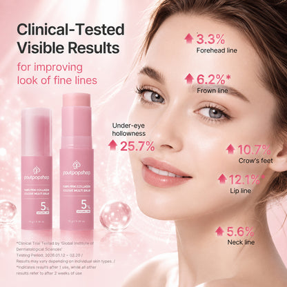 POUTPOPSHOP™PDRN Pink Collagen Volume Multi Balm
