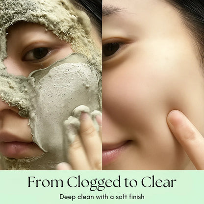 poutpopshop™  Sacred Basil Bubble Deep Mask