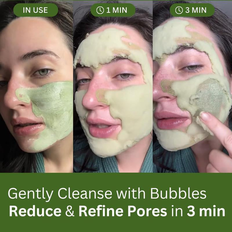 poutpopshop™  Sacred Basil Bubble Deep Mask