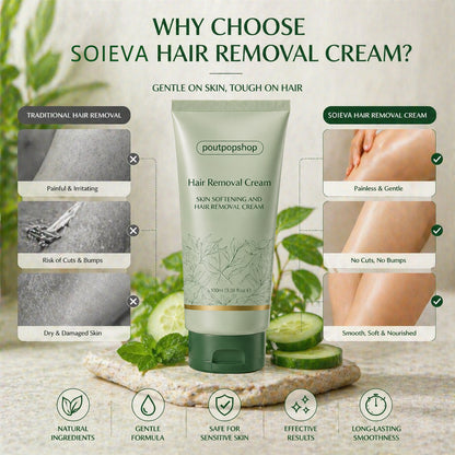 poutpopshop™ Hair Removal Cream for All Women & Men