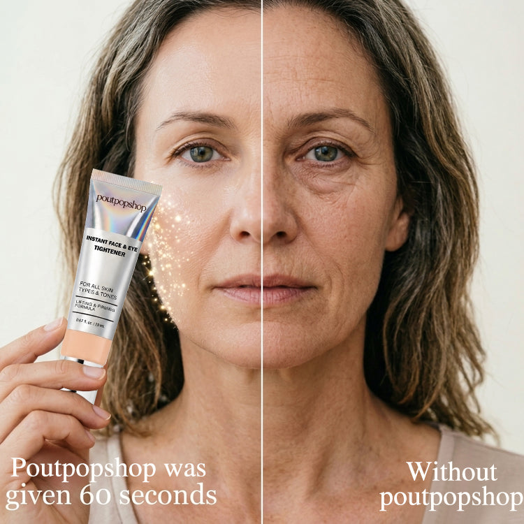 poutpopshop™ Instant Face Temporary Tightener – Instant visible results in 60 seconds