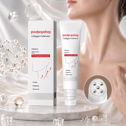 New packaging! POUTPOPSHOP™Firming Neck Cream Firms the Neck,ReducesWrinkles & Double Chin