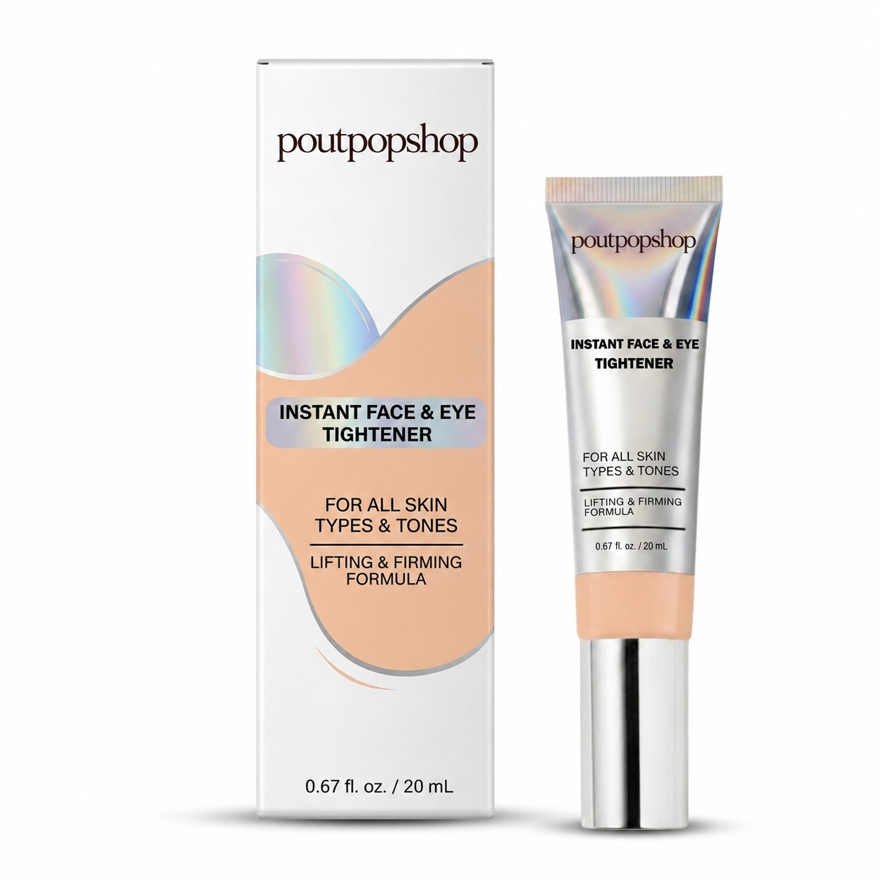 poutpopshop™ Instant Face Temporary Tightener – Instant visible results in 60 seconds