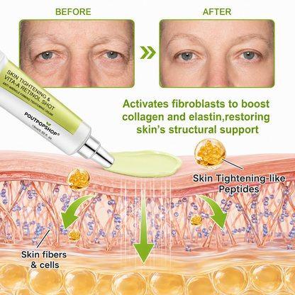 POUTPOPSHOP™ peptide-powered & Vita-A Retinol Shot Wrinkle-Lift Tightening cream - Last Day Promotion 70% OFF